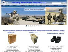 Tablet Screenshot of creatingtechnologysolutions.com